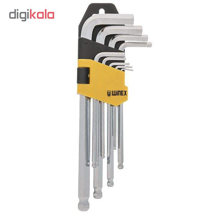 مجموعه 9 عددی آچار آلن وینکس مدل EH2573