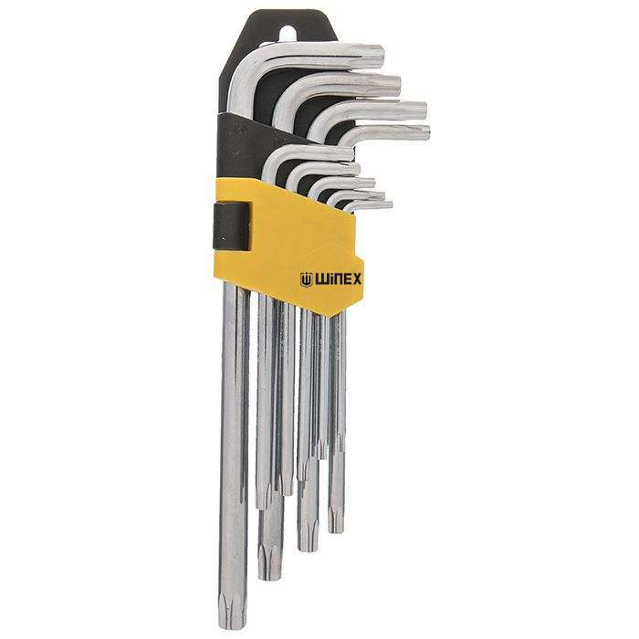 مجموعه 9 عددی آچار آلن ستاره ای وینکس مدل EH2575 مجموعه 9 عددی آچار آلن ستاره ای وینکس مدل EH2575