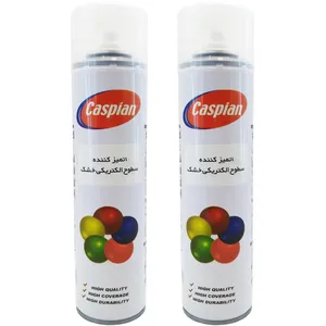 اسپری محافظ کنتاکت و تمیز کننده سطوح الکتریکی خشک کاسپین مدل Contact حجم 300 میلی لیتر بسته 2 عددی