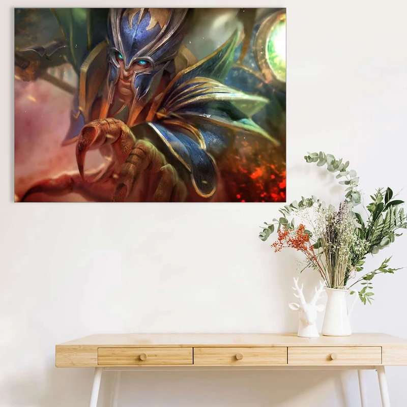 تابلو شاسی گالری استاربوی طرح Skywrath مدل Dota 2 کد 089