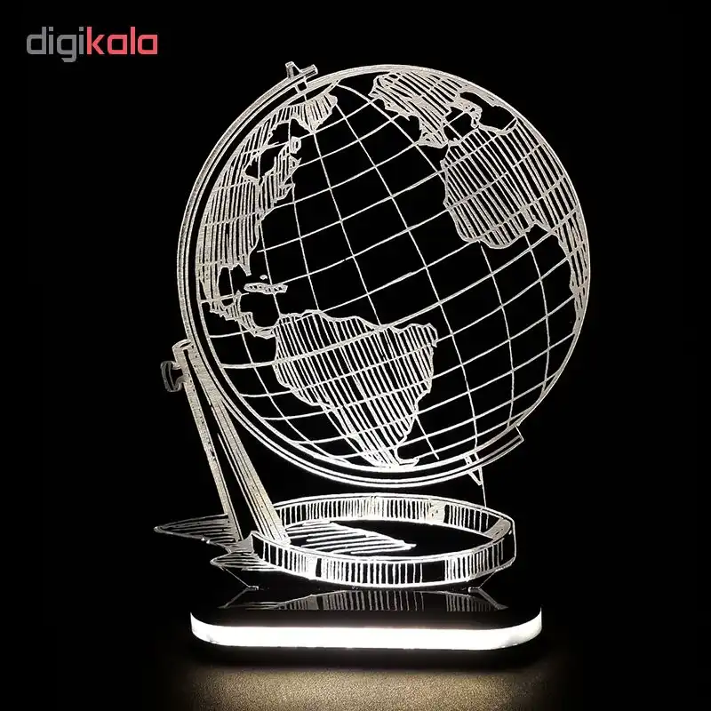 چراغ خواب طرح کره زمین کد 1168