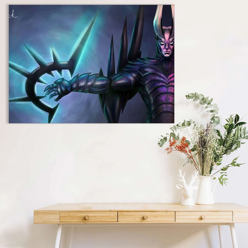 تابلو شاسی گالری استاربوی طرح Terror Blade مدل Dota 2 کد 077