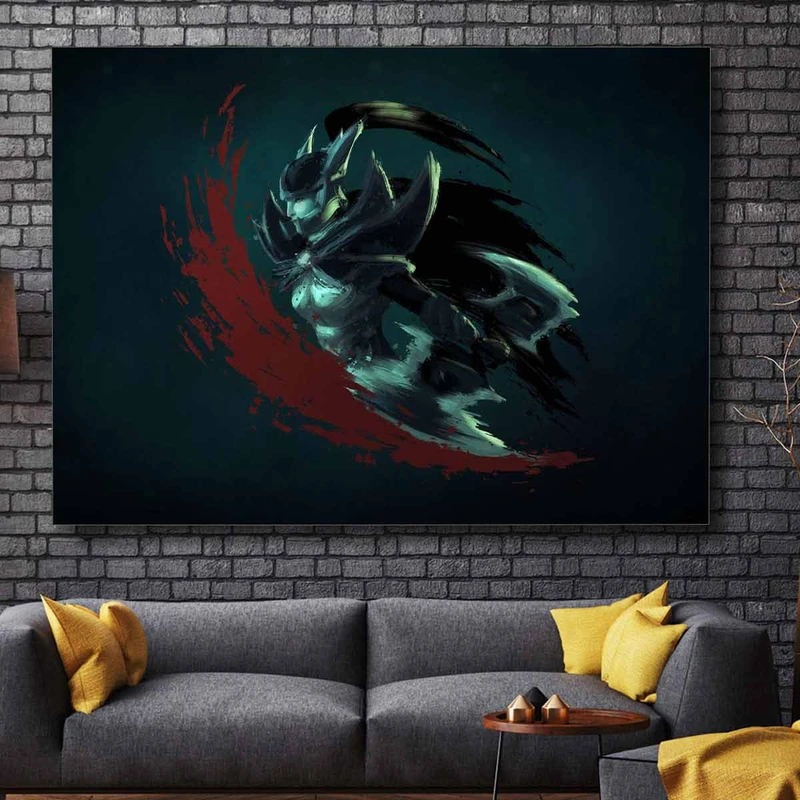 تابلو شاسی گالری استاربوی طرح Phantom Assassin مدل Dota 2 کد 054