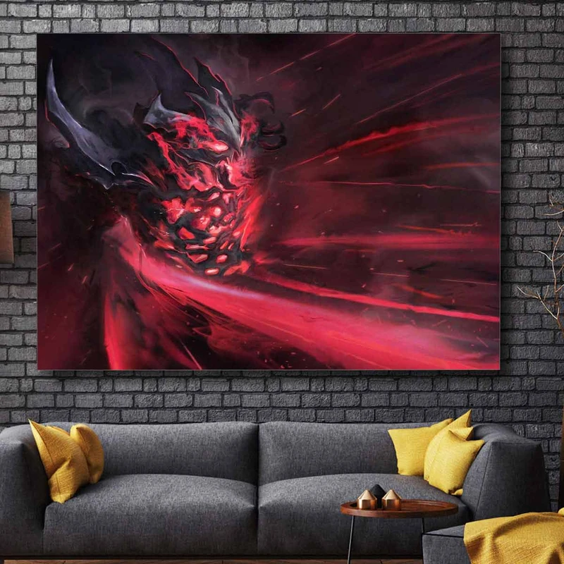 تابلو شاسی گالری استاربوی طرح Shadow Fiend مدل بازی Dota 2 کد 0SF