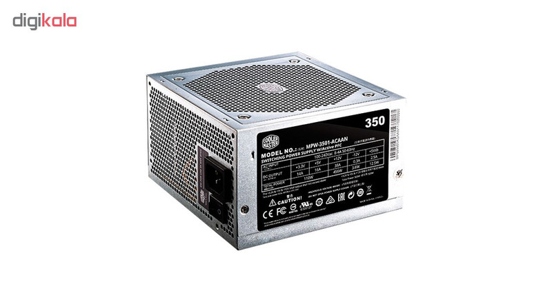 منبع تغذیه کامپیوتر کولر مستر مدل Elite 350 Ver.3