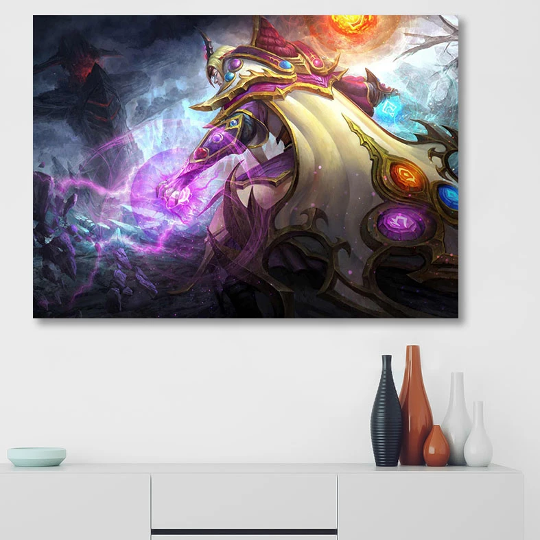 تابلو شاسی گالری استاربوی طرح Invoker مدل Dota 2 کد 042