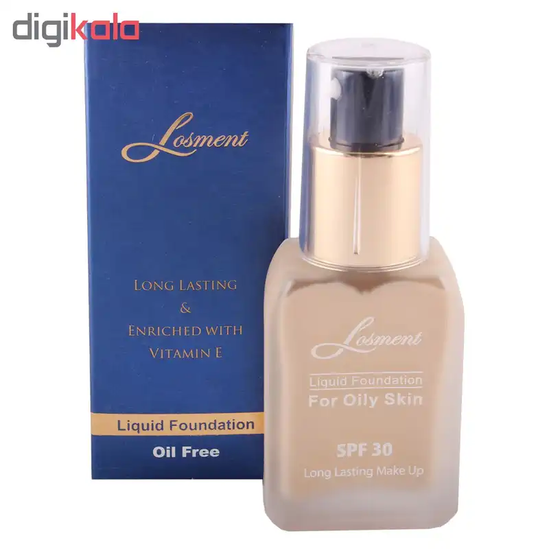کرم پودر فاقد چربی لوسمنت با SPF30 شماره L214 حجم 30 میلی لیتر