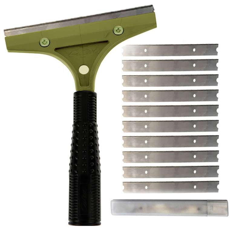 کاتر  کد TC10 به همراه 10عدد تیغ یدک 15 سانتی