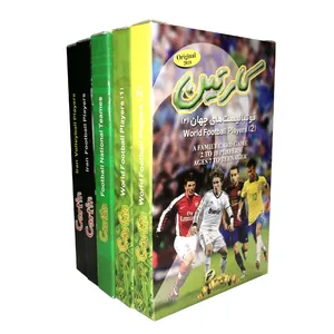 بازی فکری کارتین طرح ورزشی کد01 مجموعه 5 عددی
