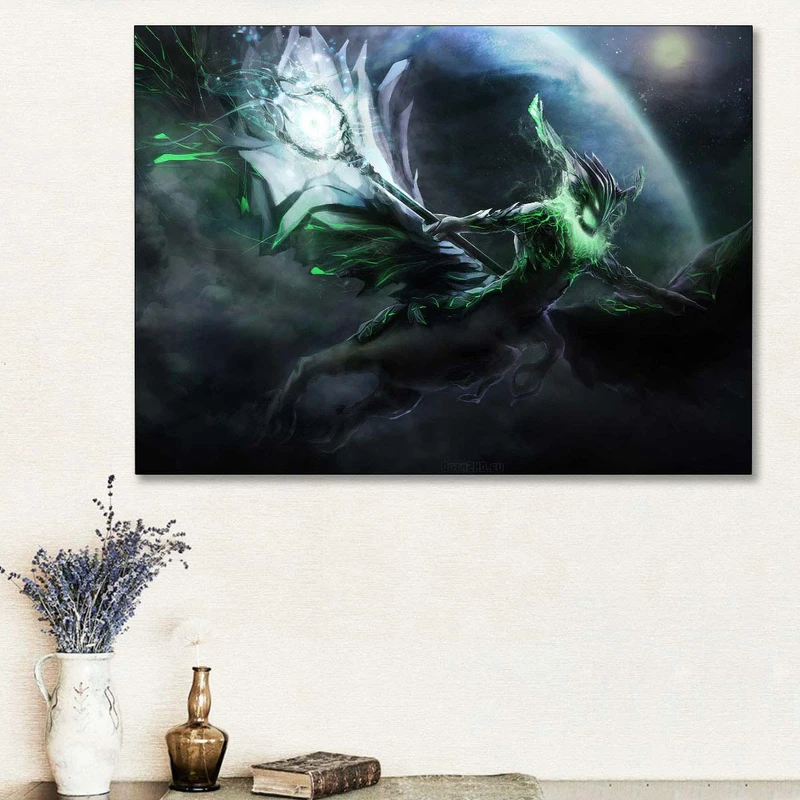 تابلو شاسی گالری استاربوی طرح Outworld Devourer مدل Dota 2 کد 06