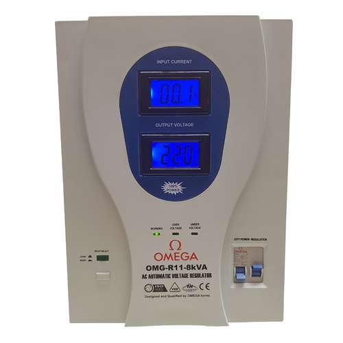 استابلایزر ترانسی رله ای امگا مدل OMG-R11-8K ظرفیت 8KVA