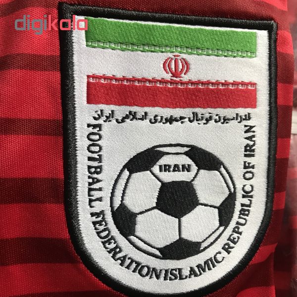 پیراهن ورزشی مردانه طرح تیم ملی ایران دوم کد 2018