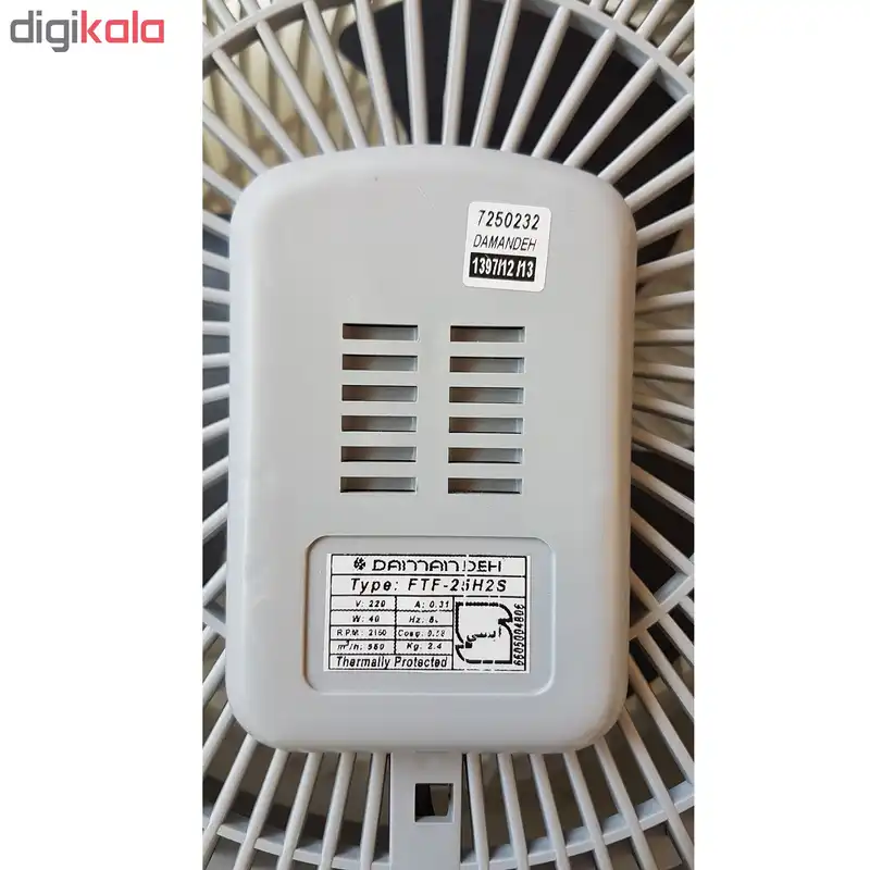 پنکه رومیزی دمنده مدل FTF-25H2S