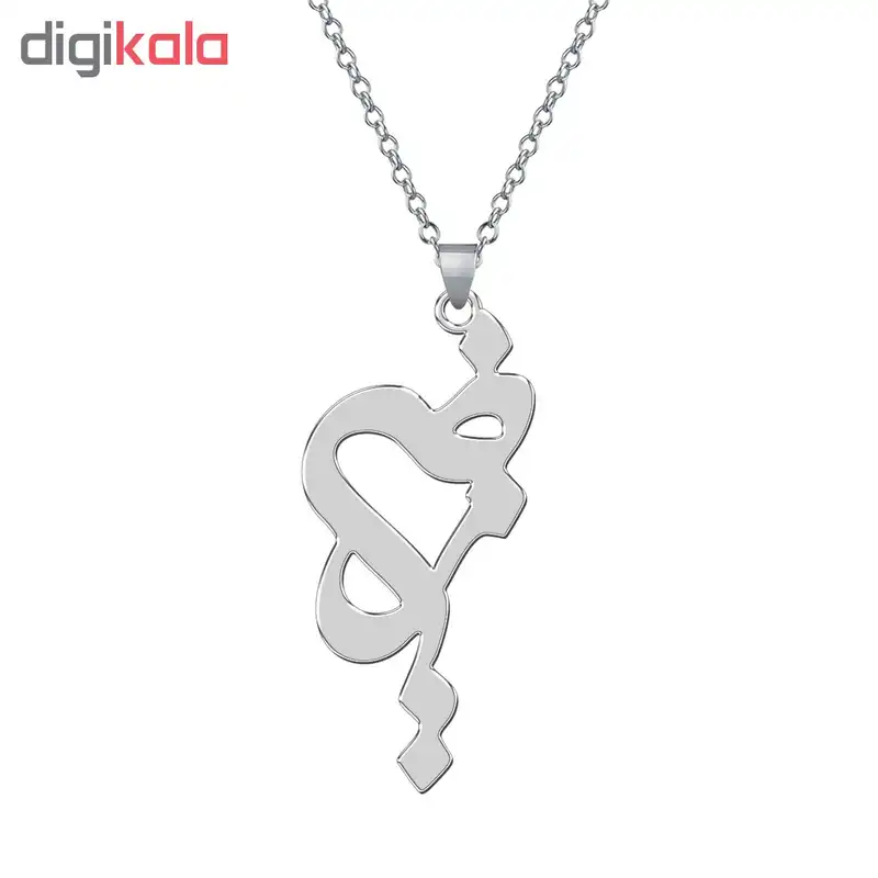گردنبند نقره زنانه ترمه 1 طرح مرضیه کد L117