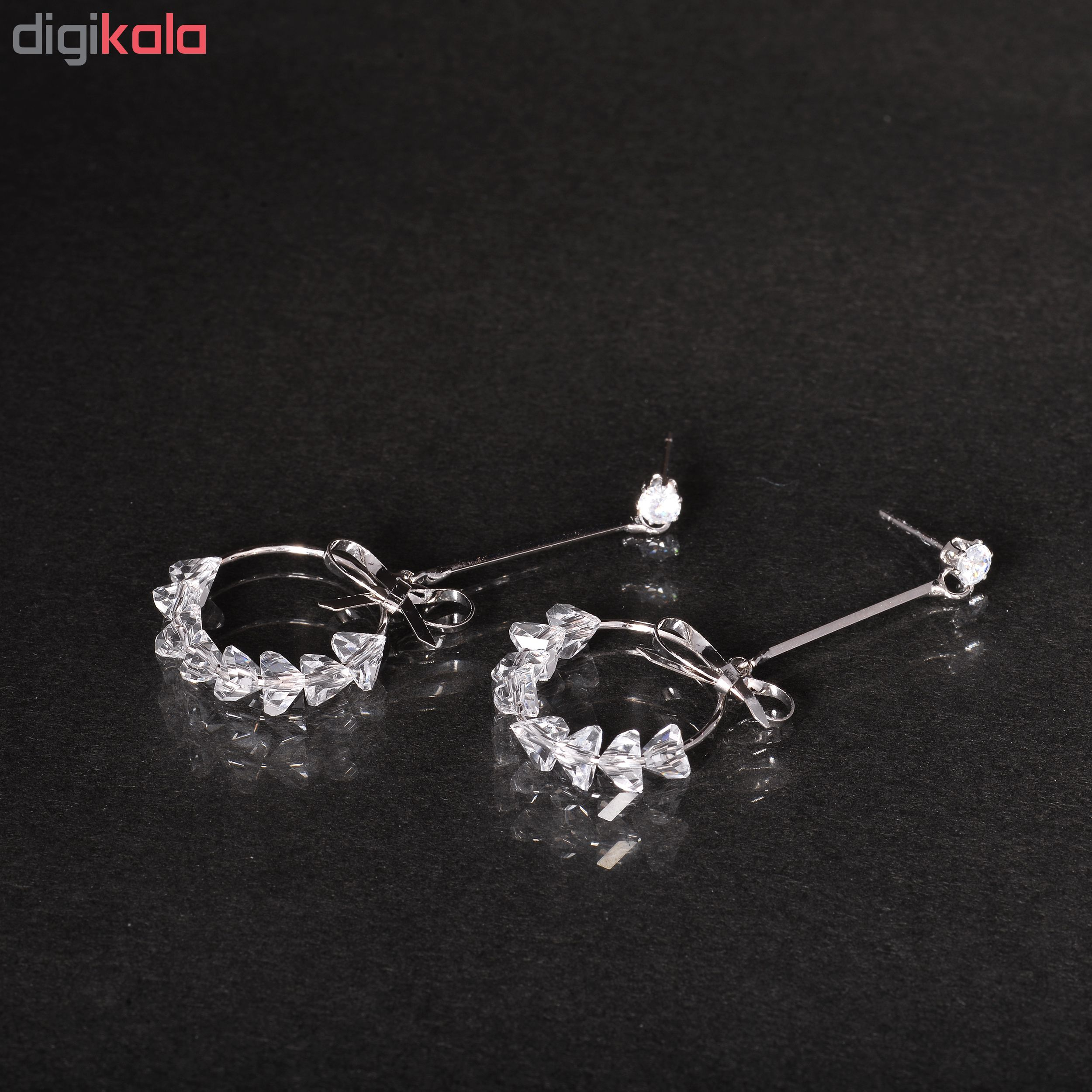 گوشواره زنانه طرح پاپیون کد GO1244