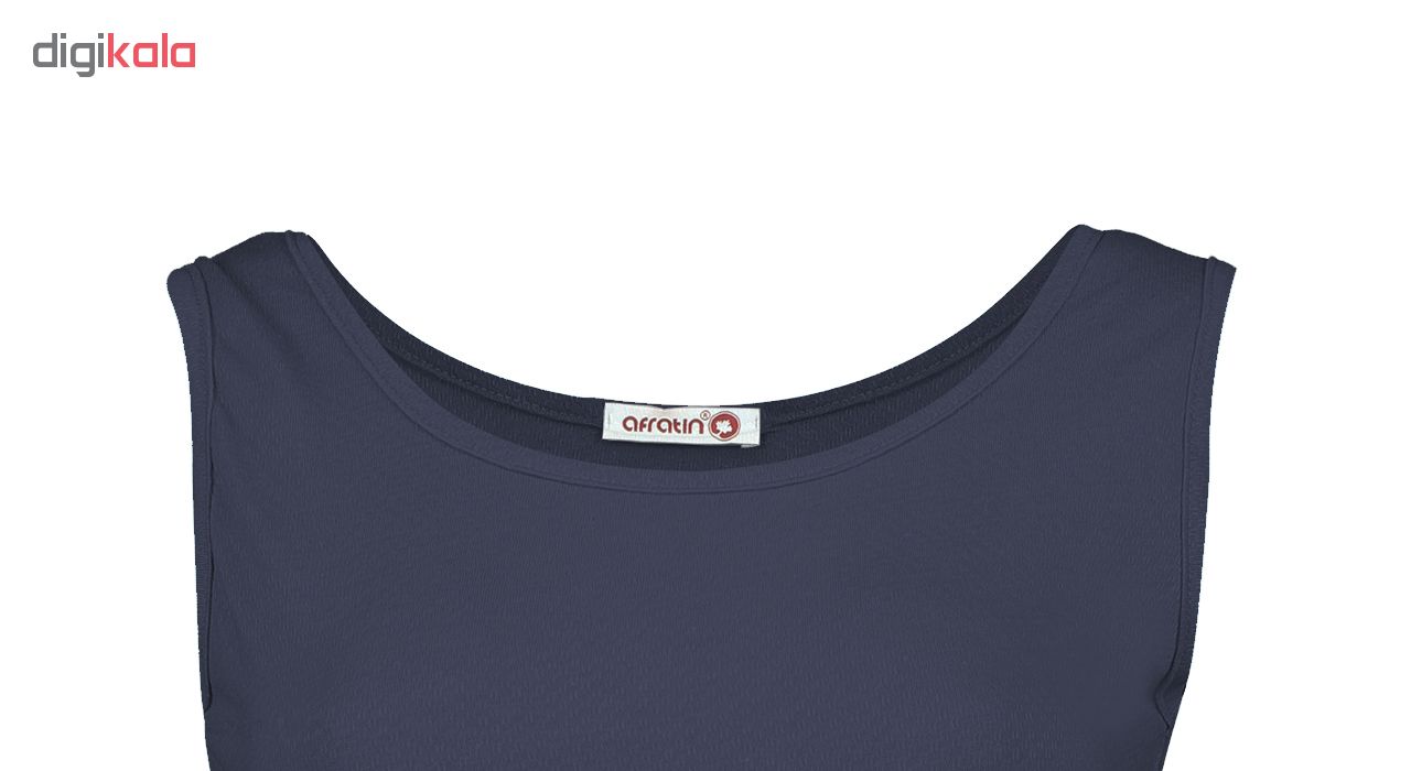 پیراهن زنانه افراتین کد 9641-3 رنگ سرمه ای -  - 3