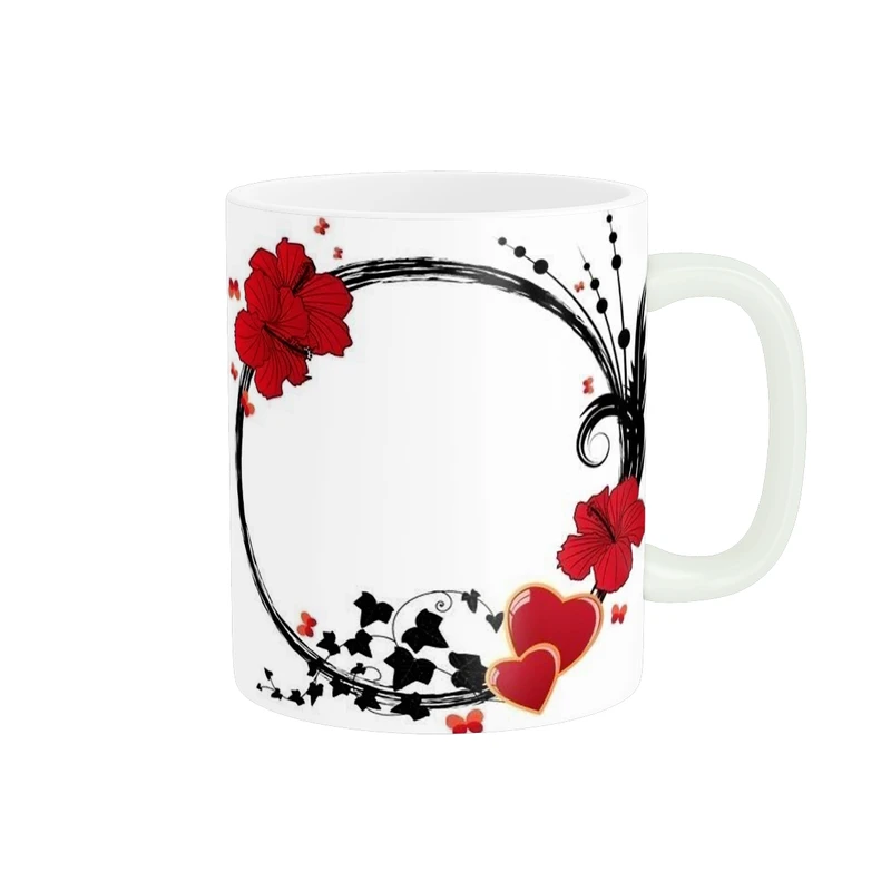 ماگ پاد آفرین طرح گل کد 30