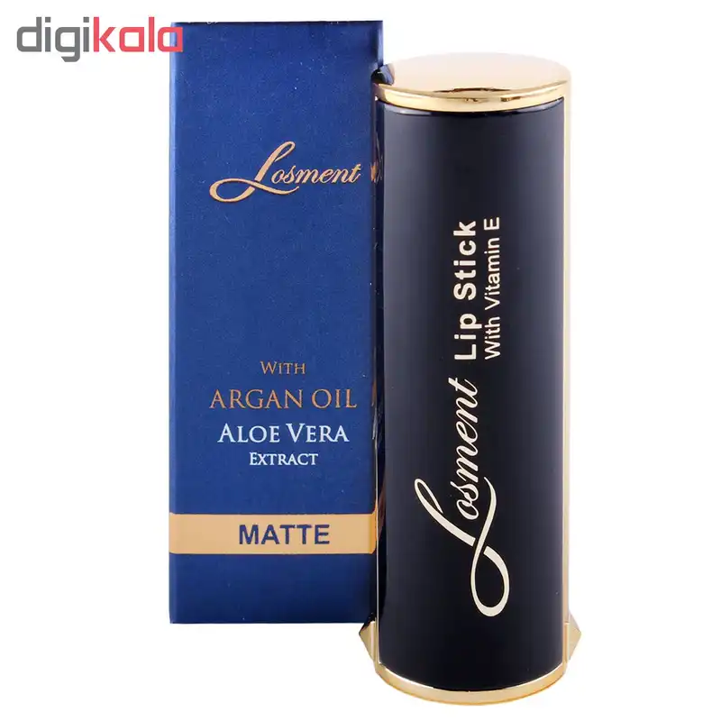 رژلب جامد مات لوسمنت حاوی روغن آرگان شماره L404