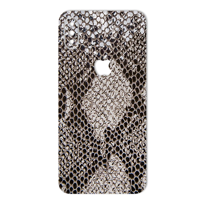 برچسب پوششی ماهوت طرح Cobra-Scale-Leather مناسب برای گوشی موبایل اپل آیفون XS