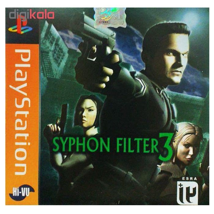 بازی Syphon Filter 3 مخصوص ps1