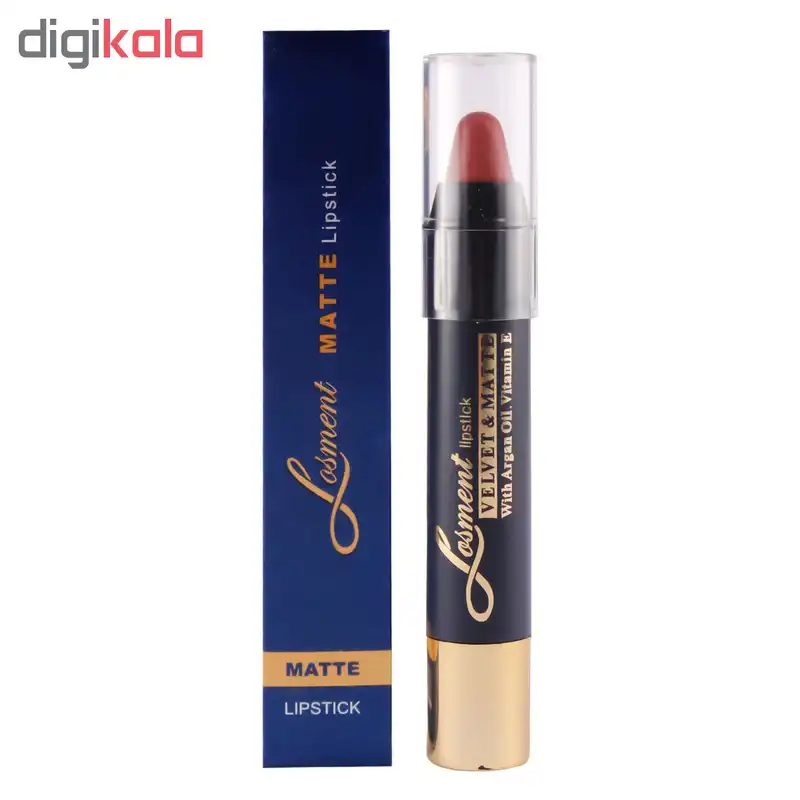 رژلب مدادی مات لوسمنت حاوی روغن آرگان مدل Matt شماره L604