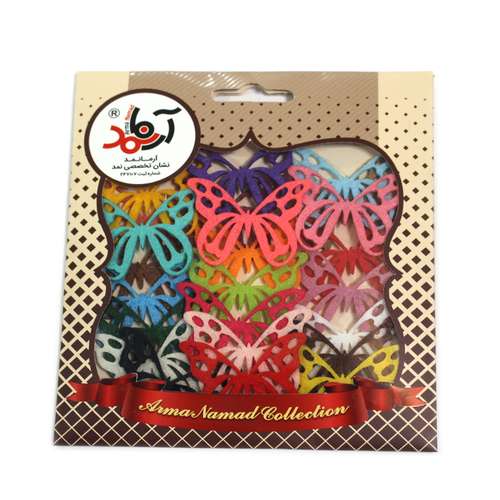 الگو نمد آرما نمد طرح پروانه و پریما 3.5 سانتی مدل NHPP3
