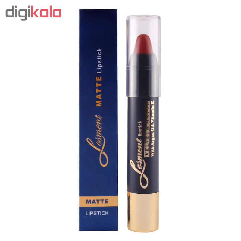 رژلب مدادی مات لوسمنت حاوی روغن آرگان مدل Matt شماره L609