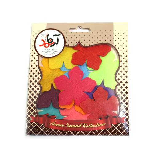 الگو نمد آرما نمد طرح گل ارکیده 5.5 سانتی مدل NGO5