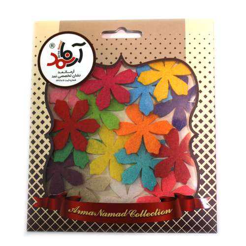 الگو نمد آرما نمد طرح گل لوتوس 4 سانتی مدل NGLO4