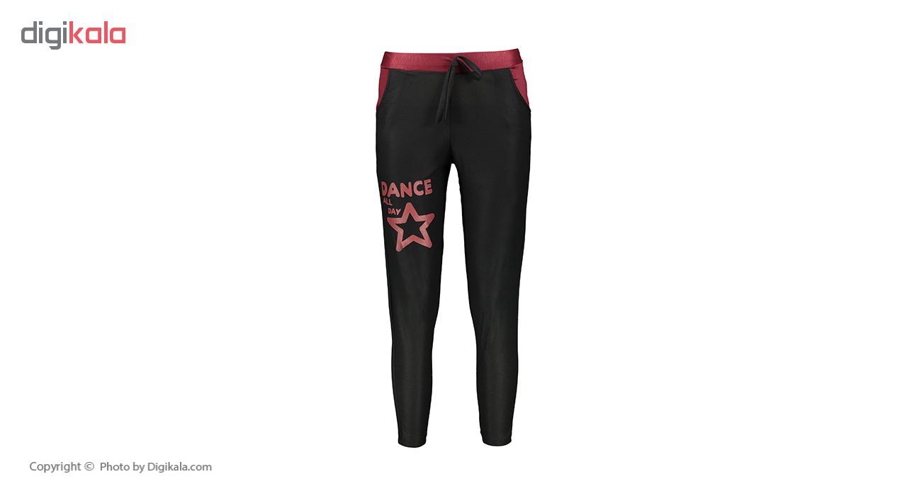 ست تی شرت و شلوار ورزشی زنانه مدل Star-ِD-BR - - 50