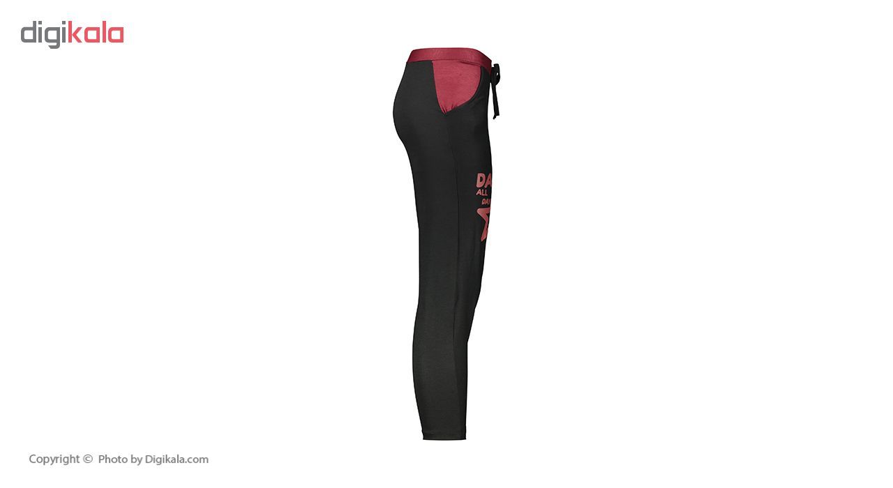 ست تی شرت و شلوار ورزشی زنانه مدل Star-ِD-BR - - 51