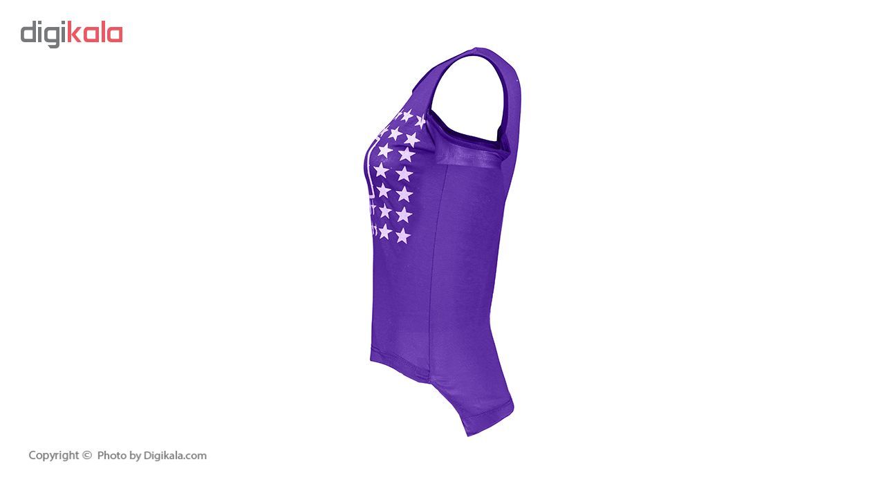 ست تی شرت و شلوار ورزشی زنانه مدل Star-ِD-BR - - 38