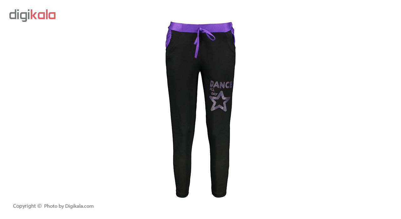 ست تی شرت و شلوار ورزشی زنانه مدل Star-ِD-BR - - 41