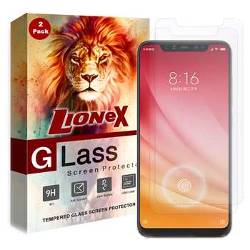 محافظ صفحه نمایش لایونکس مدل UPS مناسب برای گوشی موبایل شیائومی Mi 8 Pro بسته دو عددی
