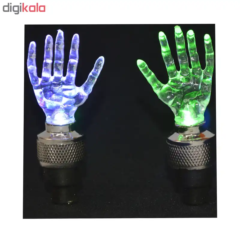 چراغ دوچرخه مدل fire911 بسته 2 عددی