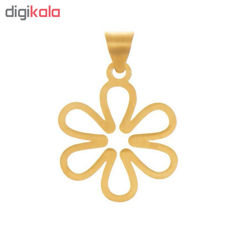 آویز گردنبند طرح گل مدل H675 آویز گردنبند طرح گل مدل H675
