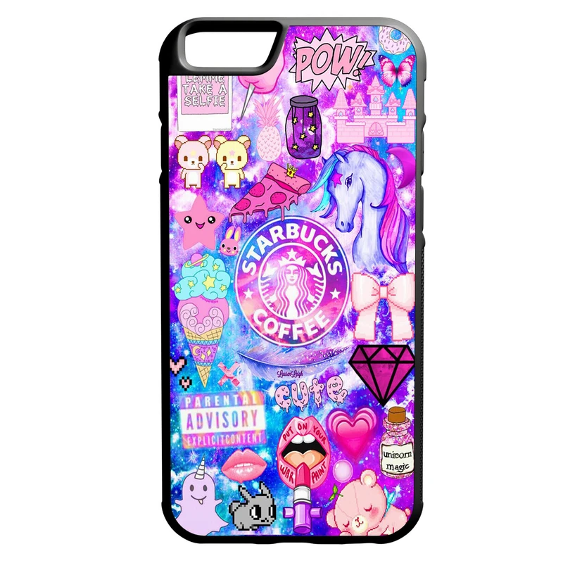 کاور طرح شلوغ کد 10034 مناسب برای گوشی موبایل اپل iphone 6/6s