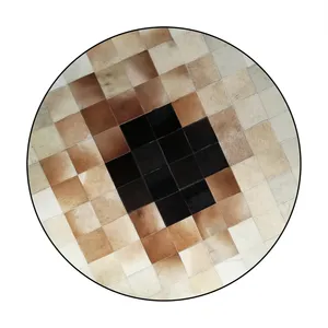 کلاژ فرش پوست و چرم کمالی مدل AD-00261