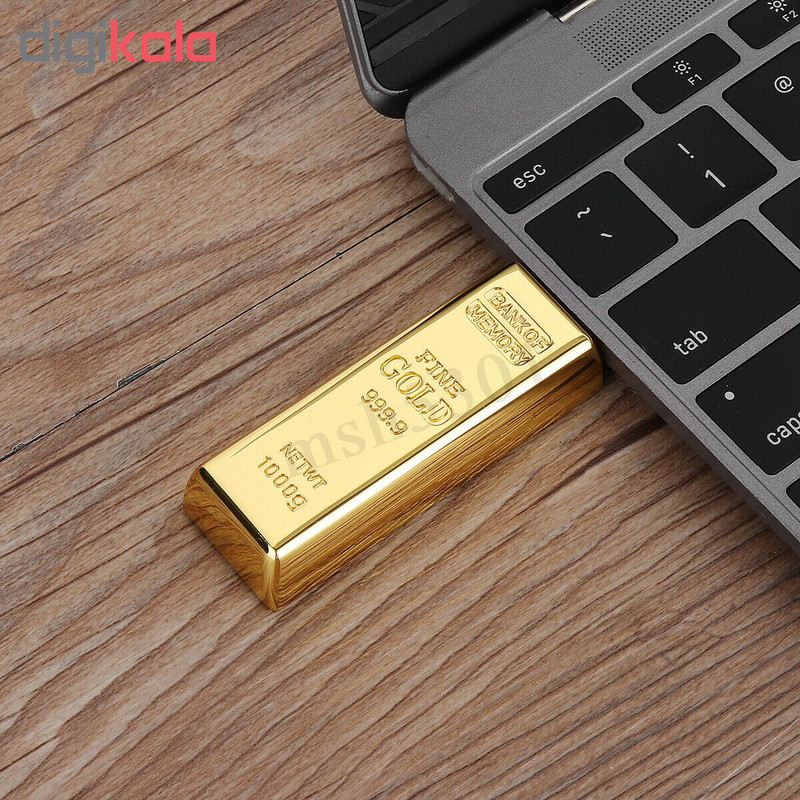 فلش مموری مدل Ultita-Bn طرح شمش طلا ظرفیت 32 گیگابایت 2