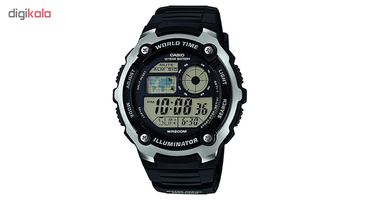 ساعت مچی دیجیتالی مردانه کاسیو مدل AE-2100W-1AVDF             قیمت