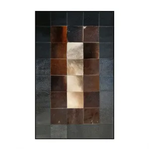 کلاژ فرش پوست و چرم کمالی مدل AD-00270