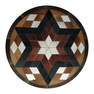 کلاژ فرش پوست و چرم کمالی مدل AD-00274