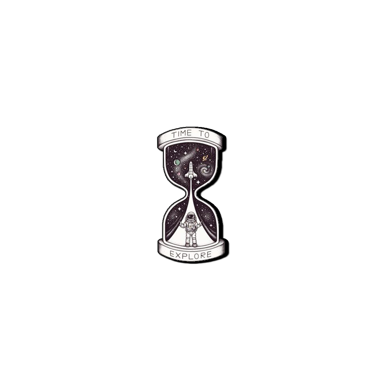پیکسل طرح time To Explore کد 143 تک سایز
