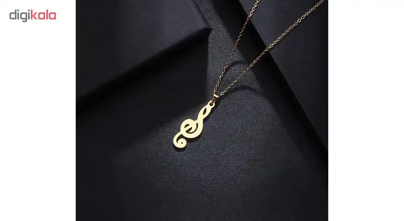آویز گردنبند طلا 18 عیار زنانه جواهری میکا طرح کلید سل کد 0110014