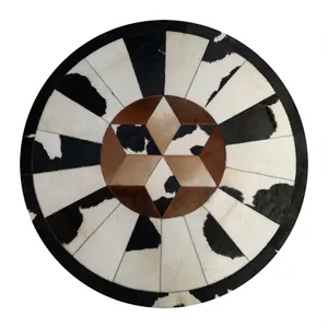 کلاژ فرش پوست و چرم کمالی مدل AD-00277