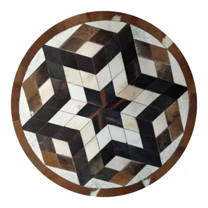 کلاژ فرش پوست و چرم کمالی مدل AD-00282