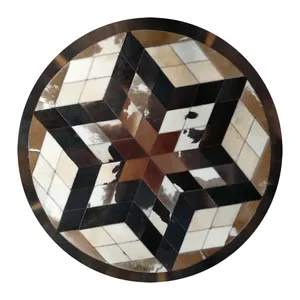 کلاژ فرش پوست و چرم کمالی مدل AD-00283