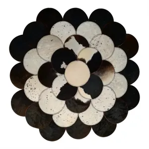 کلاژ فرش پوست و چرم کمالی مدل AD-00298