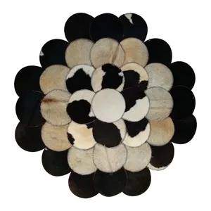 کلاژ فرش پوست و چرم کمالی مدل AD-00299