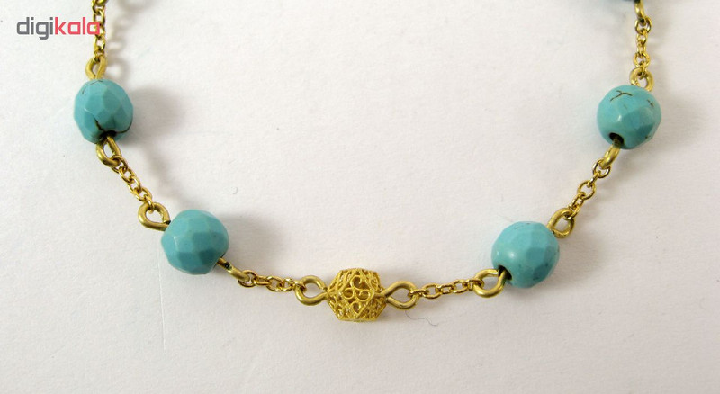 دستبند طلا 18 عیار زنانه مانچو مدل bfg134